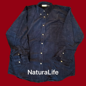 Naturalife XL, Black Corduroy Shirt, NWOTs never worn!